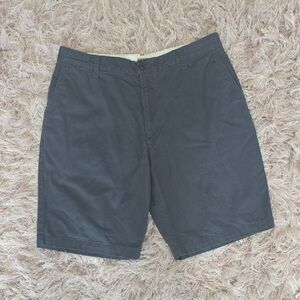 Dockers Men's Charcoal Flat Front Shorts